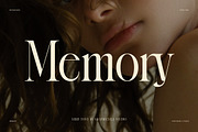 Memory Elegant Serif Font, a Serif Font by Graphicxell (Thumbnail 1 of 8)