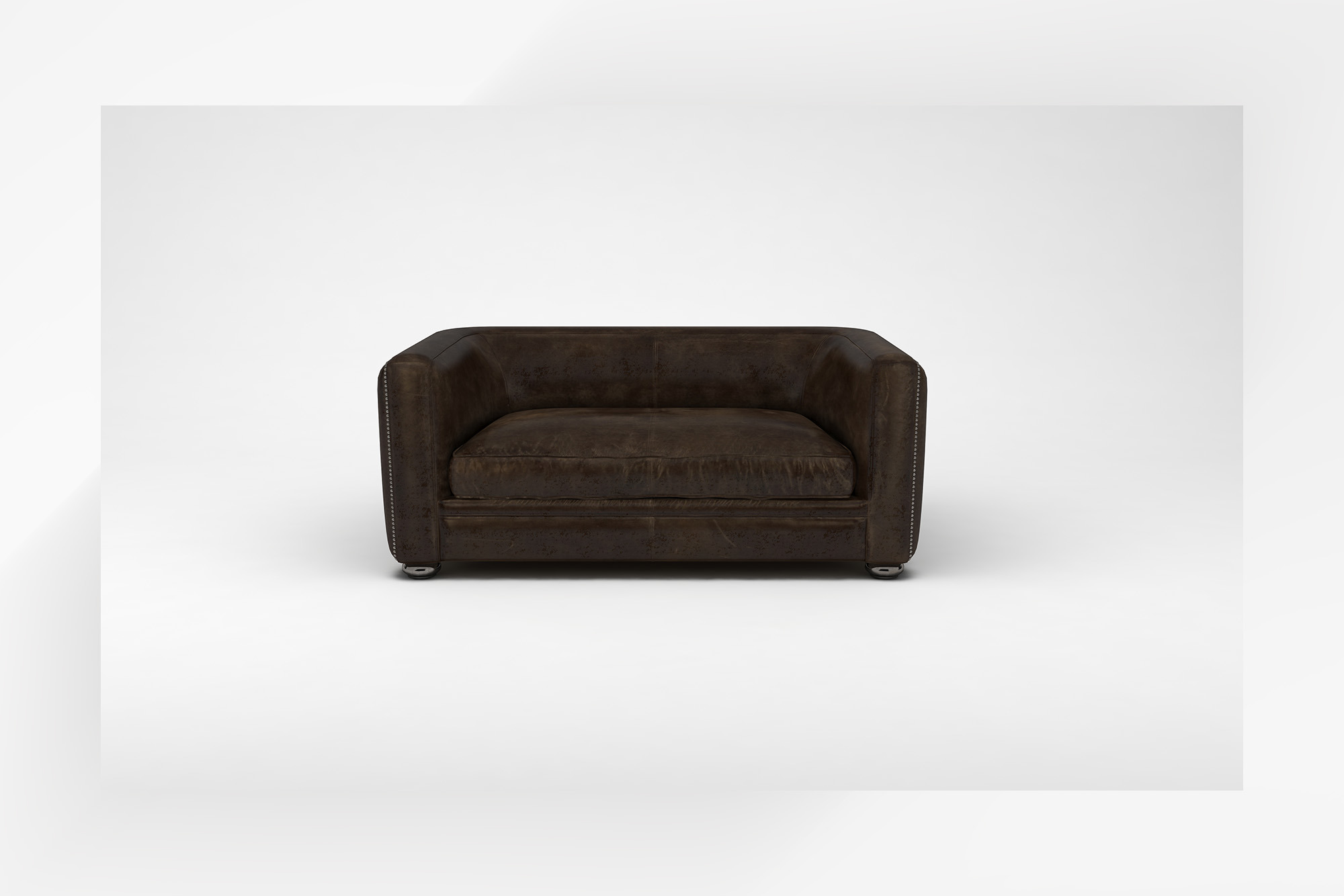 Modern sofa front view furniture 3d, an Architecture Photo by shahsoft