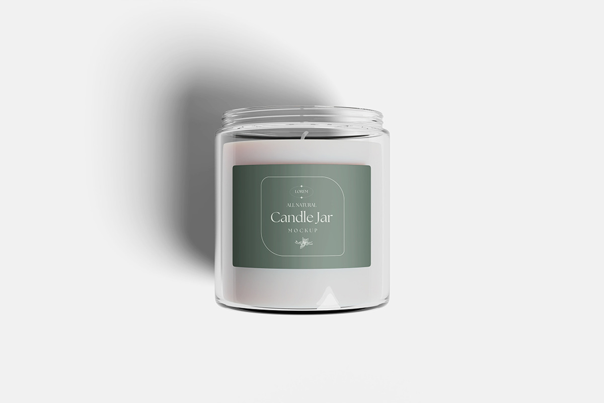 Candle Jar Mockup, a Product Mockup by bimockup (Photo 3 of 6)
