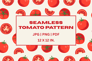 Seamless Tomato Pattern