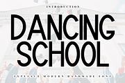 Dancing School, a Handwritten Font by InermediaSTUDIO (Thumbnail 1 of 7)
