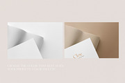Elegant Business Card Mockup Set, a Product Mockup by boreālis (Thumbnail 5 of 15)