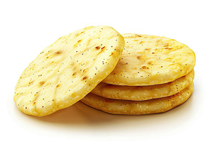 Illustration of corn tortillas on white background, a Food & Drink Photo by AlyaAnd