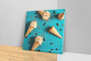 Square Canvas Ratio 1x1 Mockup 03