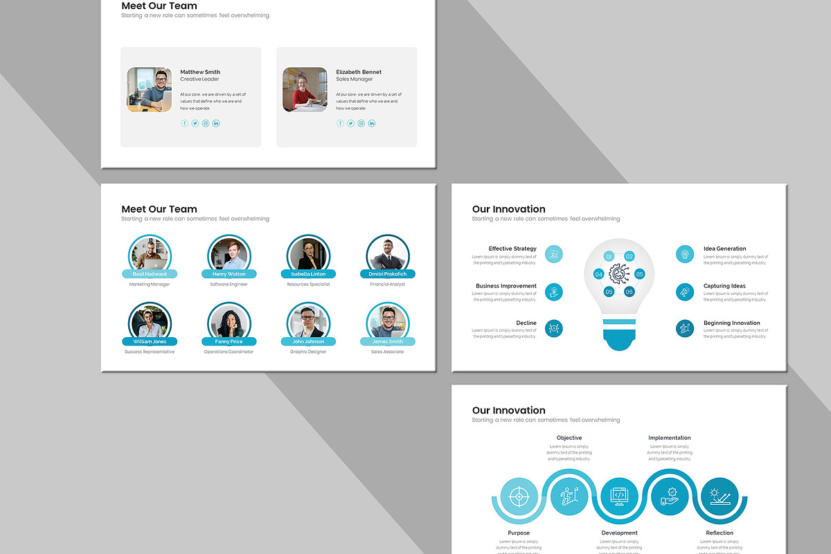 Project Proposal Google Slides, a Presentation Template by Design Vault (Photo 4 of 8)