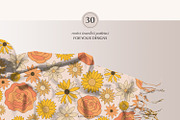 Summer flowers vector patterns, a Pattern Graphic by Katerina.Sea.Design (Thumbnail 3 of 10)