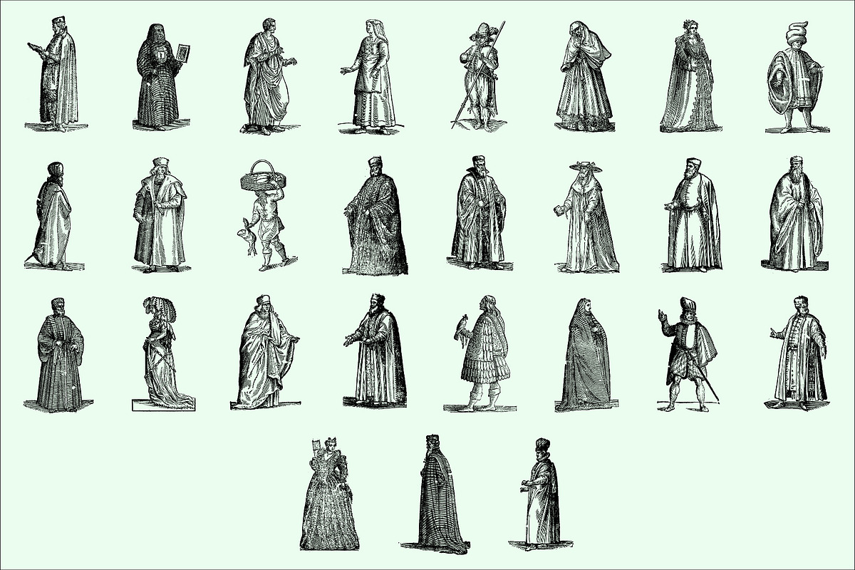 Bundle Historical Figures, a Person Illustration by PopotLane (Photo 4 of 5)