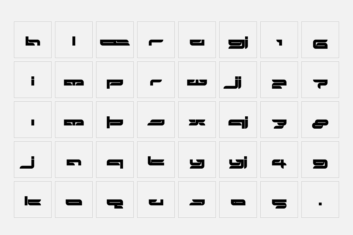 Kirin - y2k font, a Font by SelfBuild Type (Photo 13 of 15)