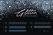 25 Glitter Brushes for illustrator, a Brush Add-On by IuliiaSavko (Thumbnail 4 of 10)