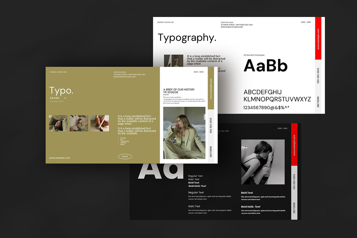 Brand Guidelines Presentation, a Presentation Template by Alvi-Studio (Photo 2 of 9)