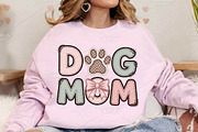 Dog Mom PNG Sublimation PNG, an Illustration by Canvas Craft (Thumbnail 6 of 6)