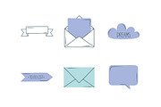 Notes and daily Icons Set, an Object Illustration by studiogstock (Thumbnail 3 of 4)