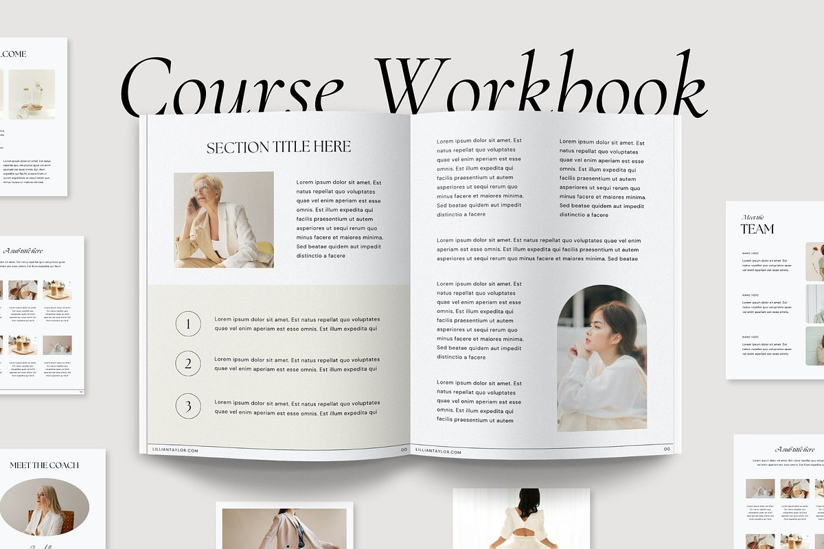 LUCID Coach Workbook Template CANVA, a Print Template by BoldNStudio (Photo 8 of 10)