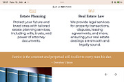 Law Firm - Wix Studio Website, a Wix Template by Kitteeh (Thumbnail 8 of 8)