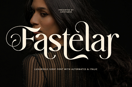 Fastelar - Luxury Branding Font