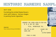 Vtg Stencil Bradley 075, a Slab Serif Font by astype fonts (Thumbnail 2 of 7)