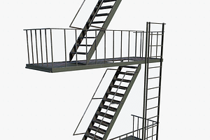 Fire Escape Stairs Modular