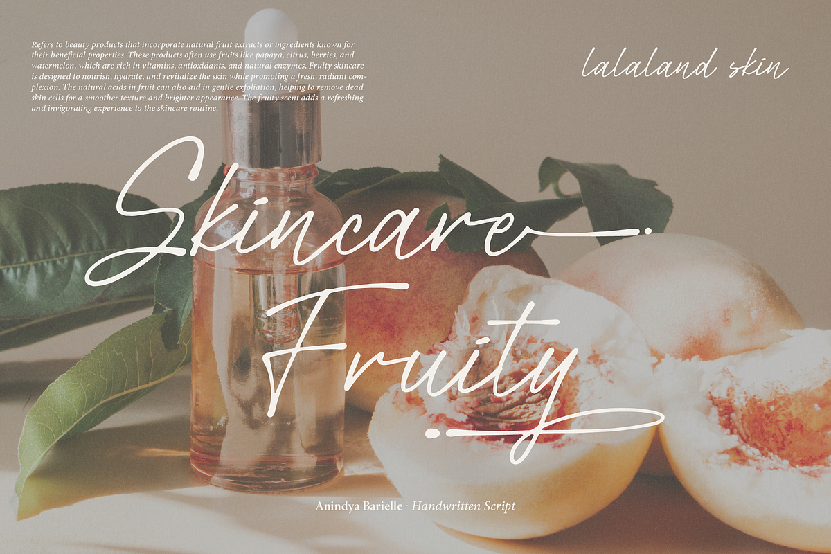 Anindya Barielle Handwritten Script, a Script Font by Denustudios (Photo 5 of 15)