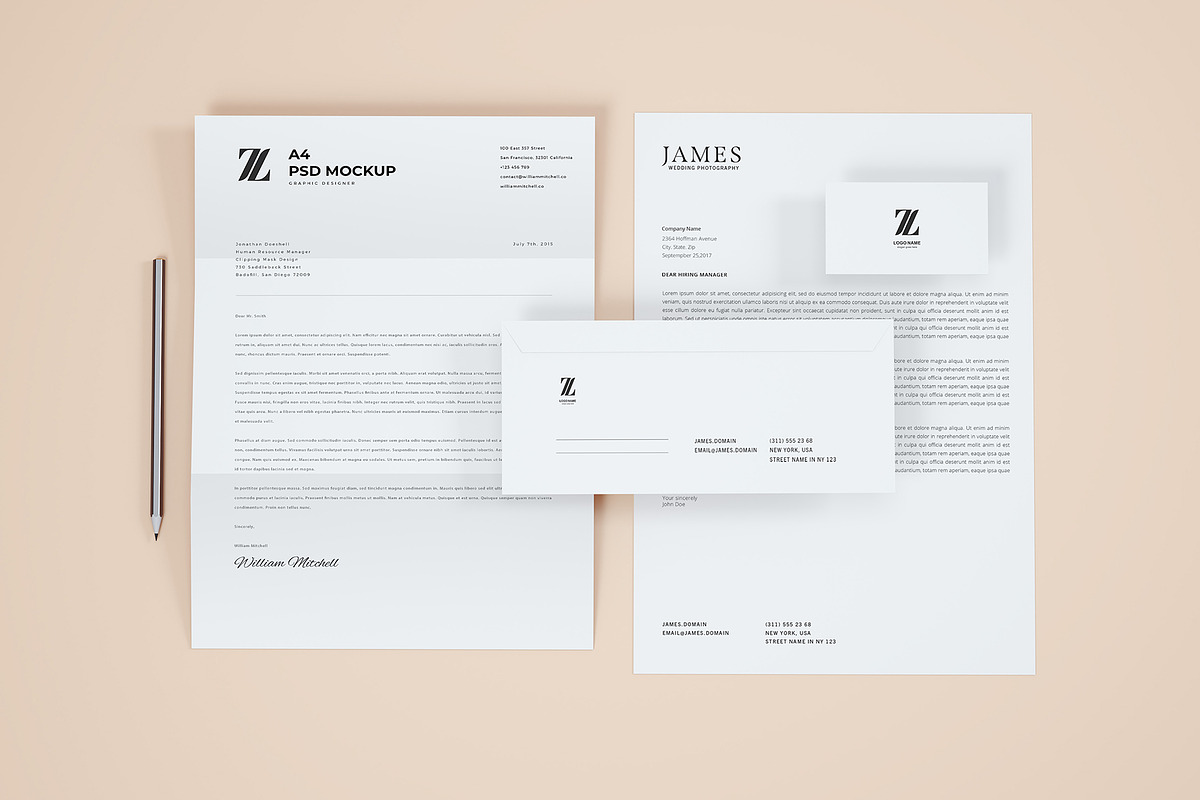 Modern Stationery Mockup, a Product Mockup by Designrepos (Photo 25 of 28)