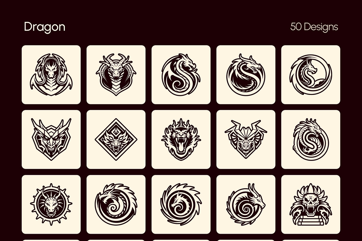 1500 Animal Logos, a Solid Icon by Creative Stall (Photo 18 of 37)