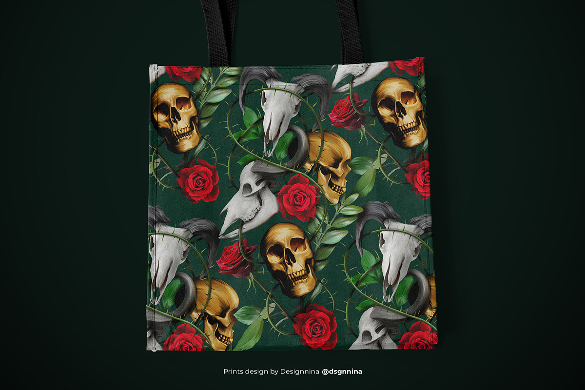 BM — Luxury Seamless Pattern, a Pattern Graphic by Designnina Shop (Photo 7 of 14)