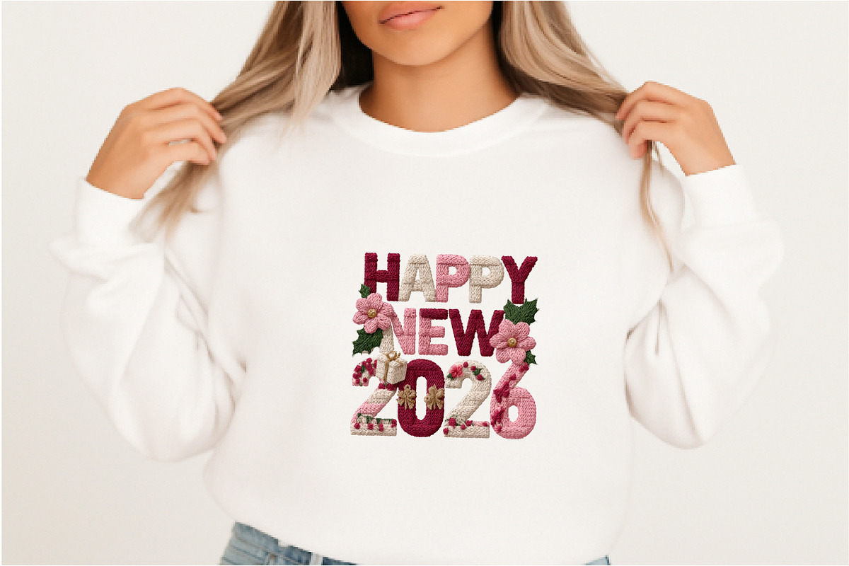 Happy New Year 2026 PNG, an Illustration by DreamArtGraphic (Photo 2 of 5)
