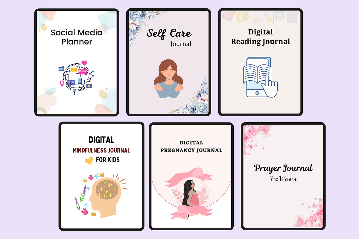 Top Selling Digital Planner, a Stationery Template by Shumaya (Photo 3 of 4)