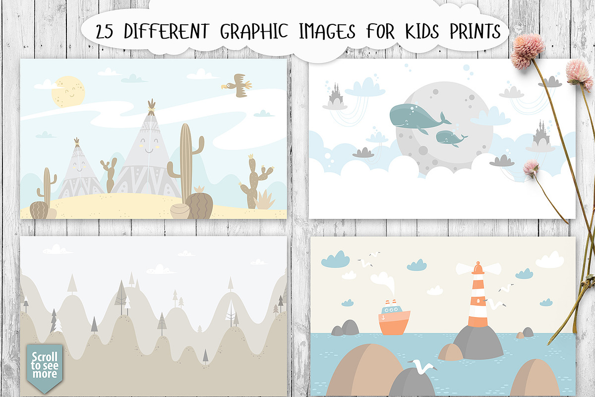Kids Graphic Bundle - 1, an Animal Illustration by KAZUKA (Photo 2 of 11)