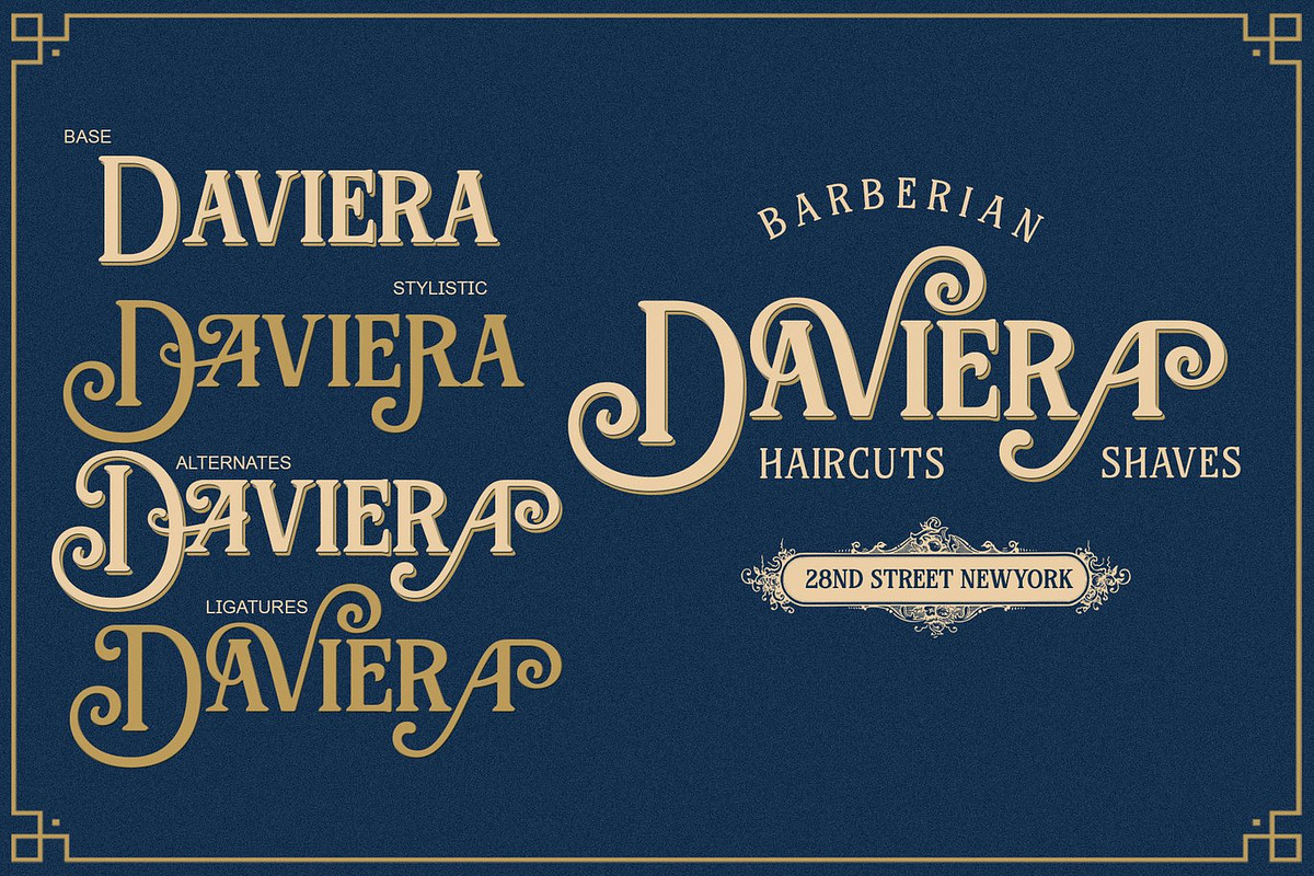 Parisian - Elegant Modern Serif, a Serif Font by Luna Shop (Photo 2 of 7)