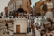 10 Classic Brown Lightroom Presets, a Preset Add-On by CVR Presets (Thumbnail 1 of 7)