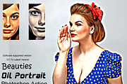 Oil Paint Effect Ps Action Bundle, an Action Add-On by Studio Retouch (Thumbnail 15 of 21)