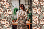 ROSE PARIS - Elegant Floral Pattern, a Pattern Graphic by Debby Blooms (Thumbnail 3 of 5)