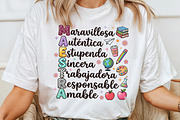 Retro Maestra, First Day of School, a Seasonal Illustration by Sublimation Artist (Thumbnail 4 of 9)