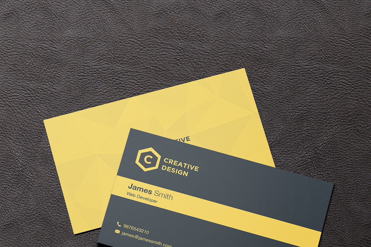 Hexa - Corporate Business Card, a Business Card Template by PSD Storm (Photo 6 of 10)