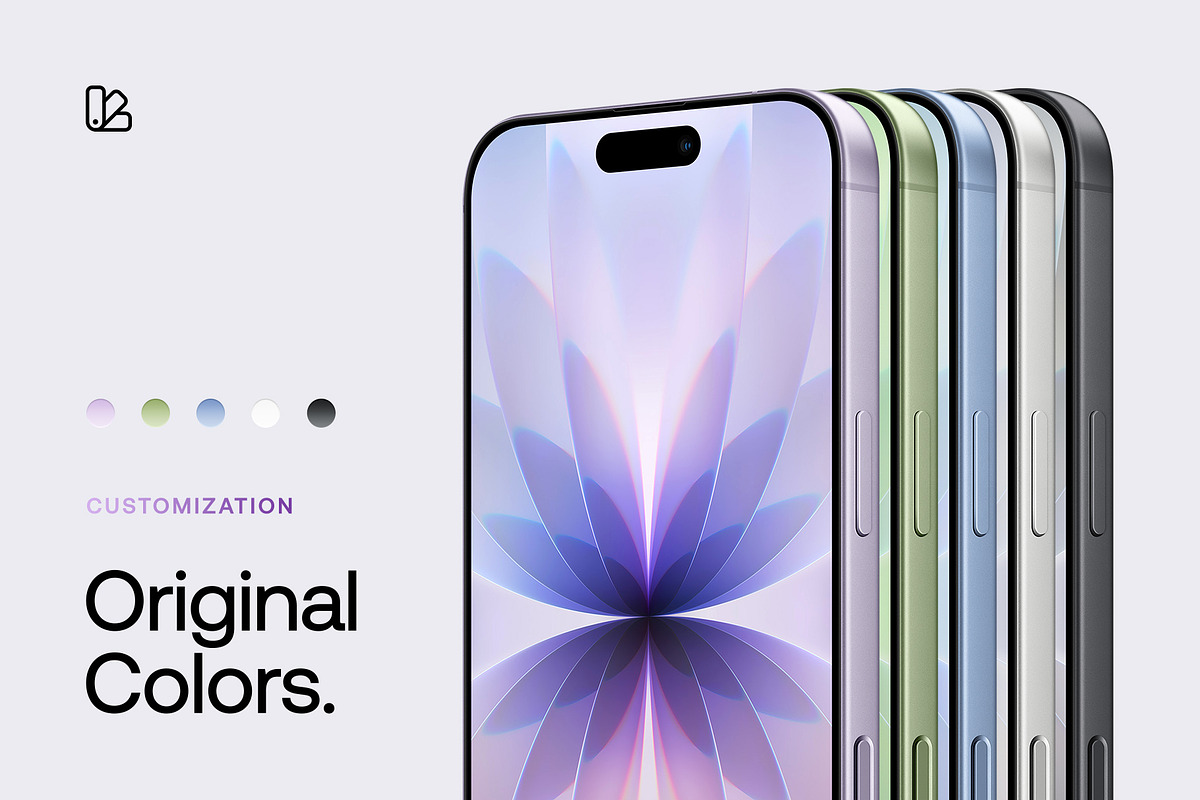 iPhone 17 - 24 Mockups Scenes, an iPhone Mockup by Asylab (Photo 4 of 61)