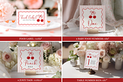 Cherry On Top Baby Shower Bundle, a Stationery Template by VeliusCreativeStudio (Thumbnail 5 of 8)