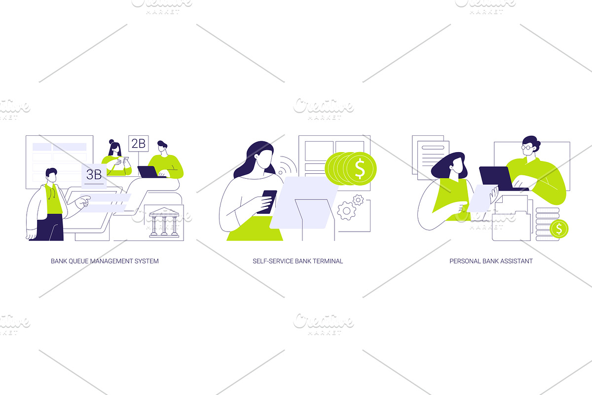 Brick and mortar bank isolated, a Finance Illustration by Visual Generation