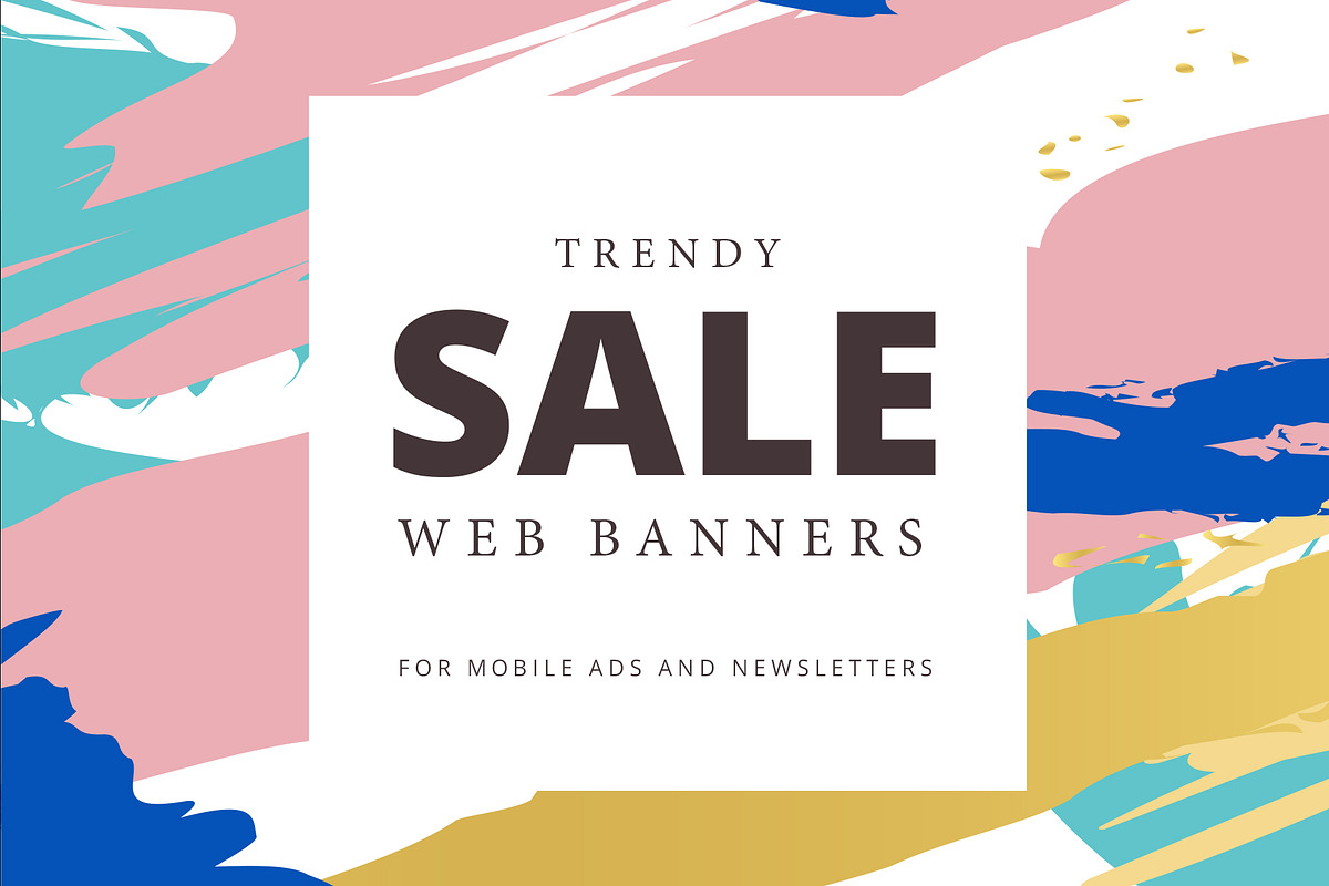 Creative Mobile Sale Web Banners, a Templates & Theme by Grafvish (Photo 1 of 3)