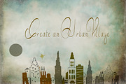Handsketched Cityscape Clipart Set 2, an Illustration by Lone Star I&D (Thumbnail 2 of 5)