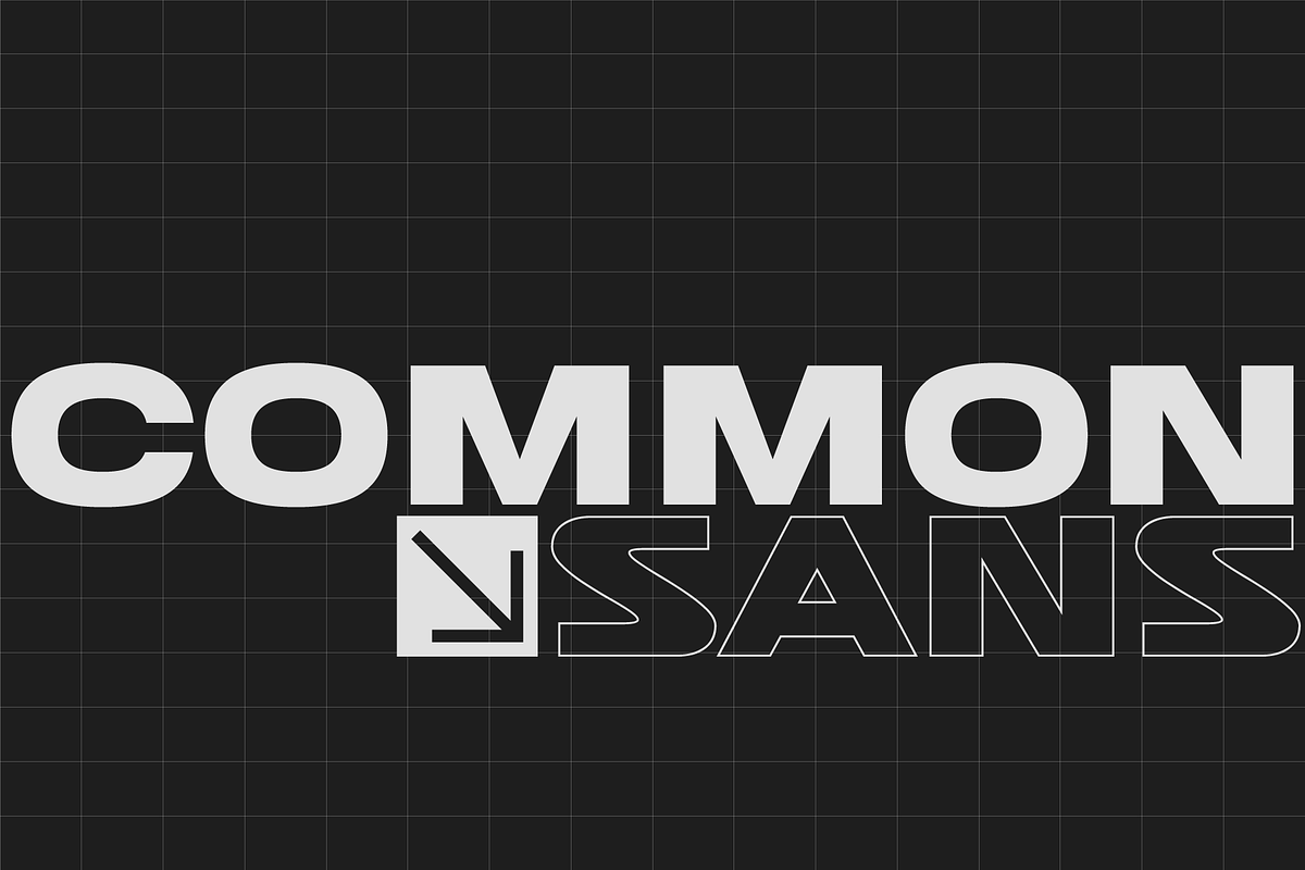 Common Sans Wide Display Font, a Sans Serif Font by GRAPHLAB (Photo 1 of 5)