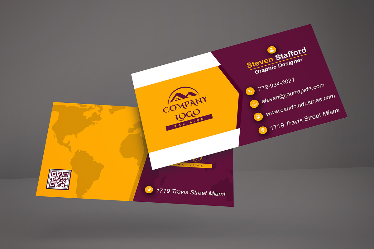 Clean Modern Business Card preview 4