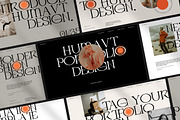 Humavt Powerpoint Presentation, a Presentation Template by slidenotion (Thumbnail 1 of 8)