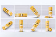 Steel Thermos Bottle Mock-Up, a Product Mockup by DesignRushMarket (Thumbnail 1 of 7)