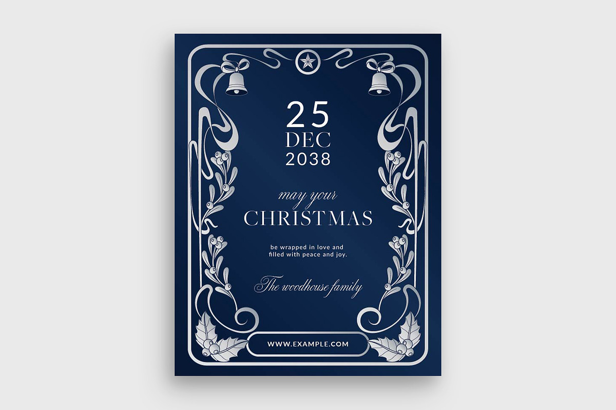 Christmas Flyer Template, a Flyer Template by BrandPacks (Photo 3 of 5)