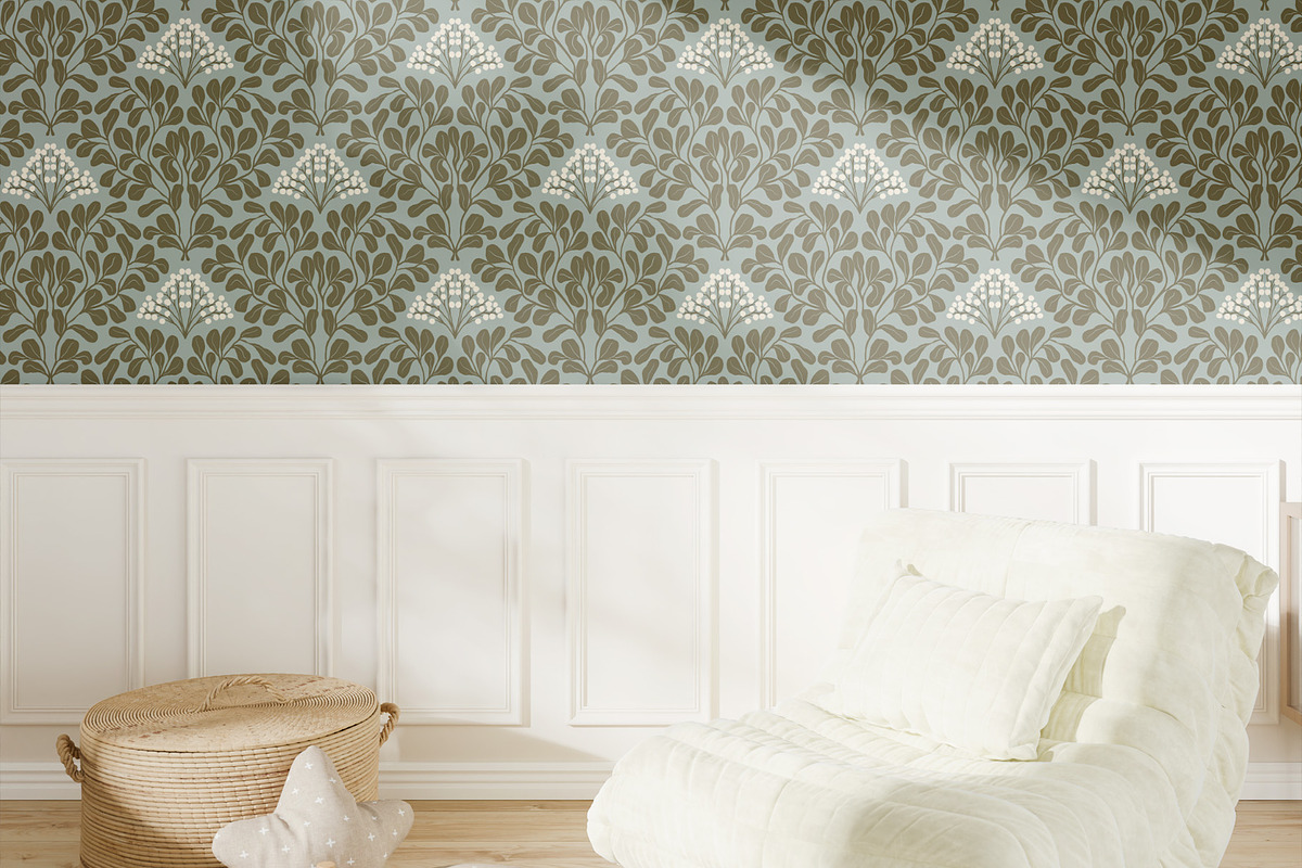 Berries Pattern, a Wallpaper Graphic by Bloomart Studio (Photo 6 of 7)