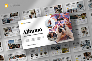 Photography Gallery Google Slides, a Presentation Template by fluffstudio