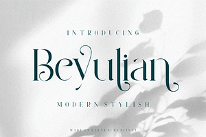 Beyulian Font