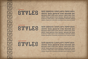Ruins, a Slab Serif Font by Foundry73 (Thumbnail 3 of 6)