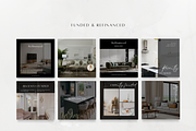 100 Mortgage Broker Posts Black, a Social Media Template by ZoaniDesign (Thumbnail 5 of 10)