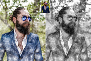 Artistic Sketch Photoshop Action, an Action Add-On by Grishka89 (Thumbnail 4 of 11)